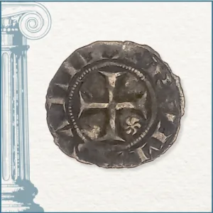 Denier médiéval cabinet de curiosités joaillerie Taillandier