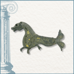 Fibule zoomorphe chimère cabinet de curiosités Joaillerie Taillandier