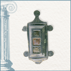 Vervelle en bronze époque médiévale cabinet de curiosités taillandier