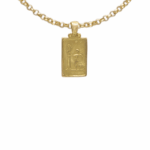 Médaille ange or jaune