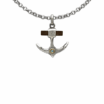 Pendentif ancre marine