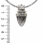 Pendentif quartz rutile ARGENT