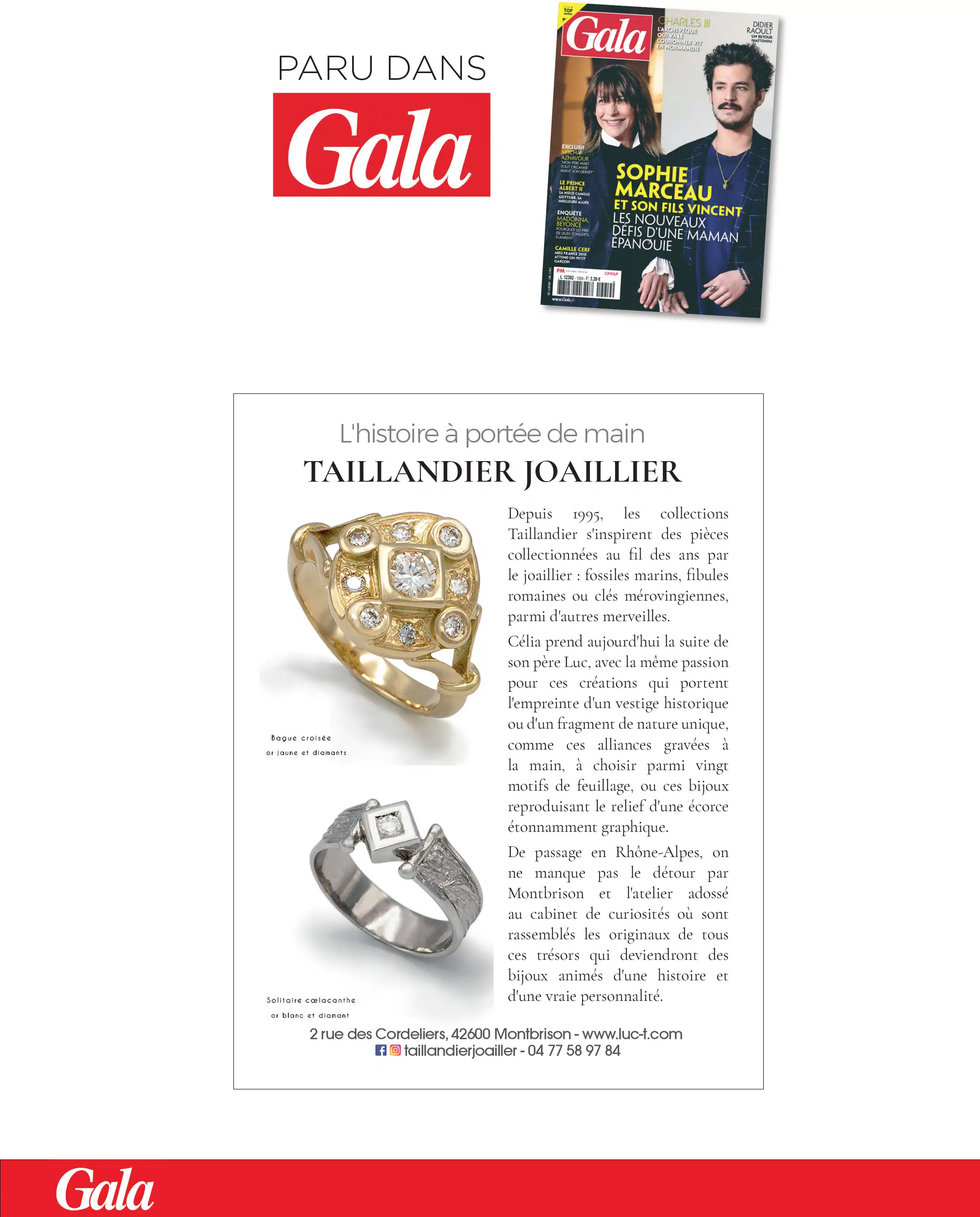 Article dans GALA