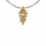 Pendentif dodo or jaune 18k diamant