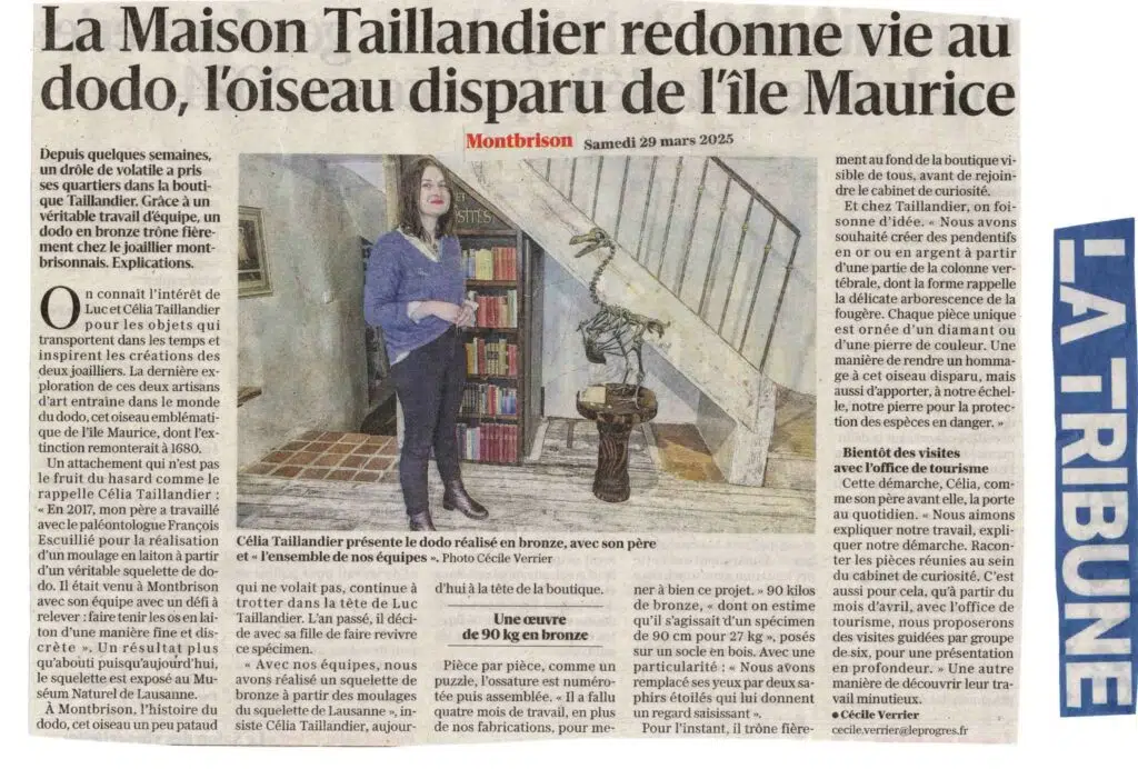 article du progrès du 29 mars 2025
