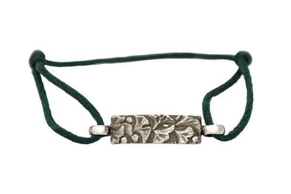 Bracelet feuillage Ginkgo