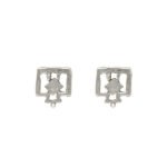 Boucles d’oreilles clef romaine