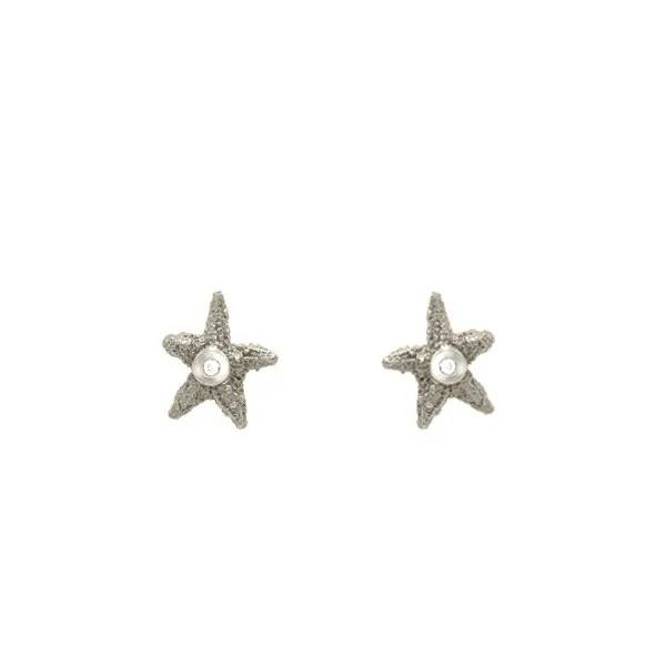 Boucles d’oreilles petites étoiles de mer