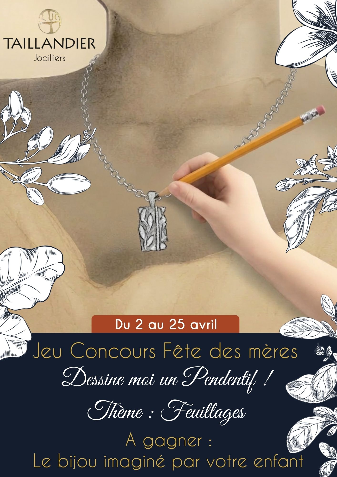 Dessine moi un pendentif !