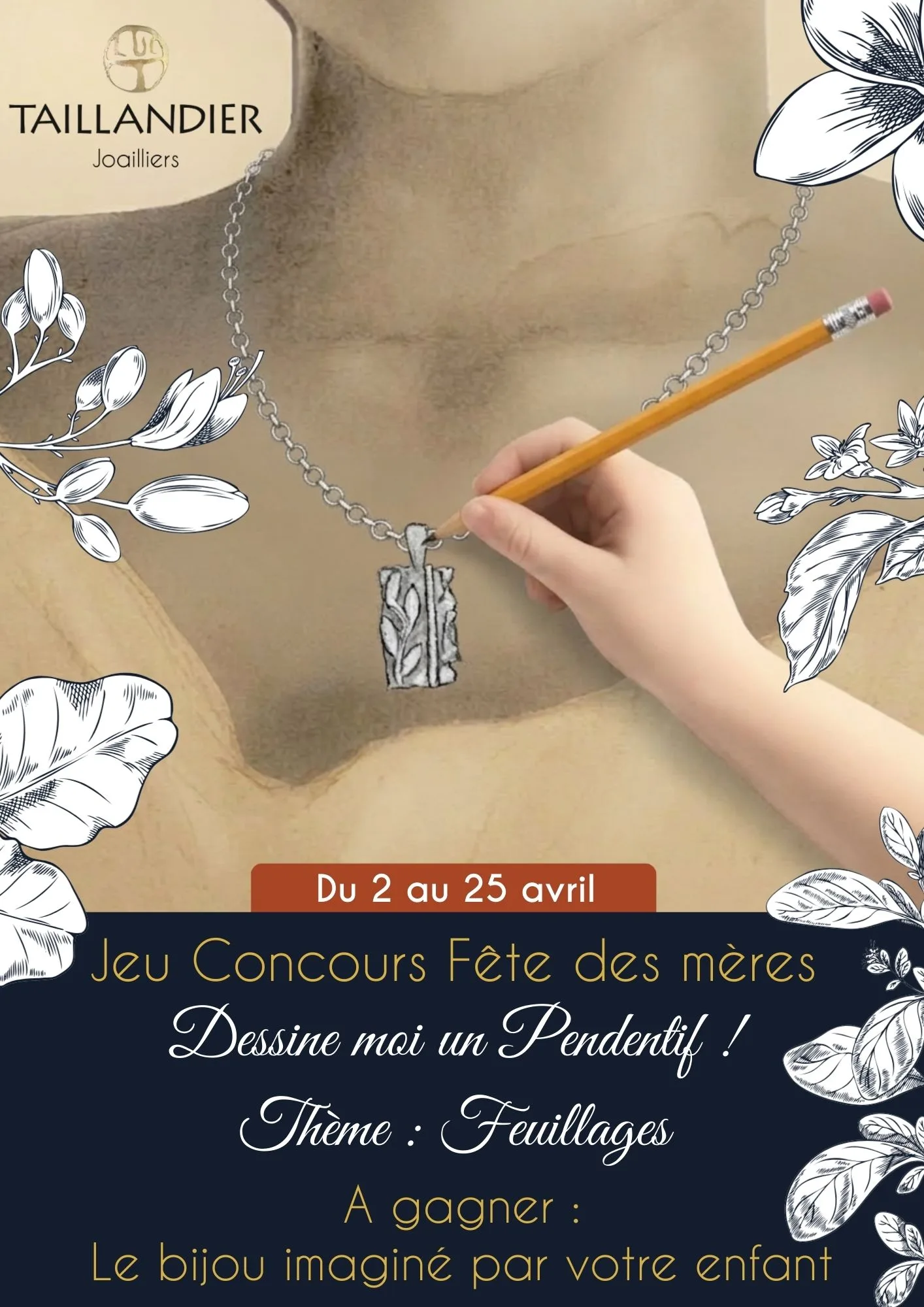 Dessine moi un pendentif !
