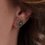 Boucles d'oreilles templier