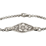 Bracelet feuillage Rose de Saint Galmier