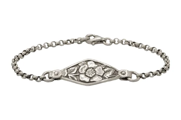 Bracelet feuillage Rose de Saint Galmier