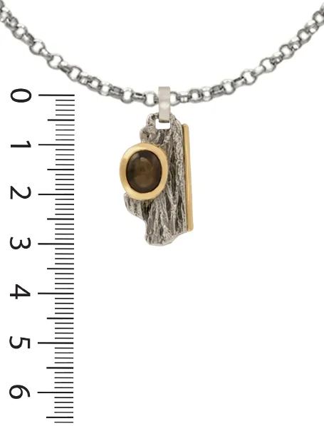 Pendentif écorce bruyère
