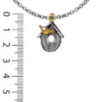 Pendentif nichoir d'oiseau