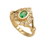 Bague croisée