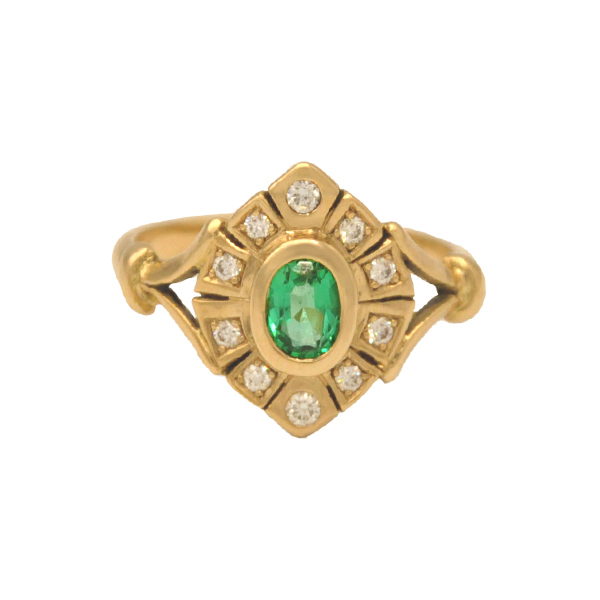 Bague croisée
