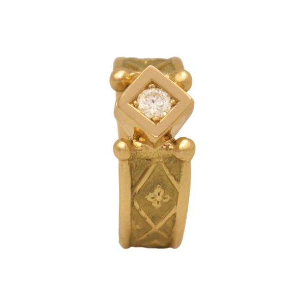 Solitaire fleur de lys