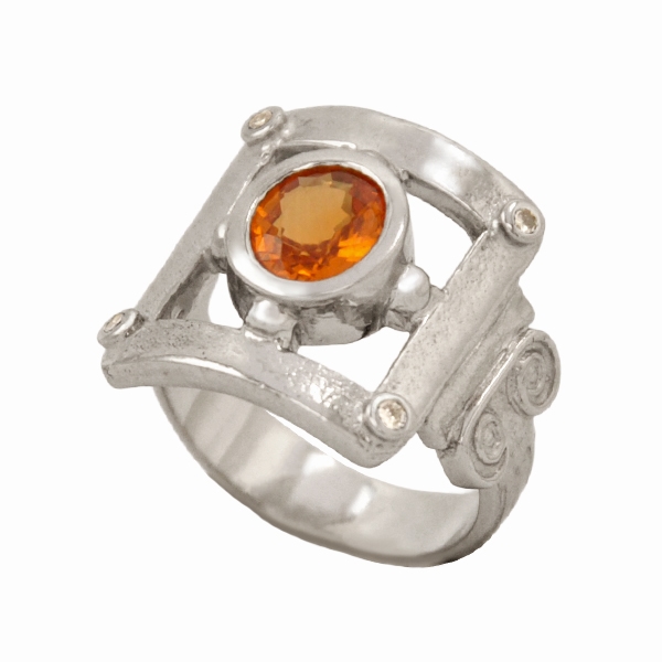 Bague spessartite