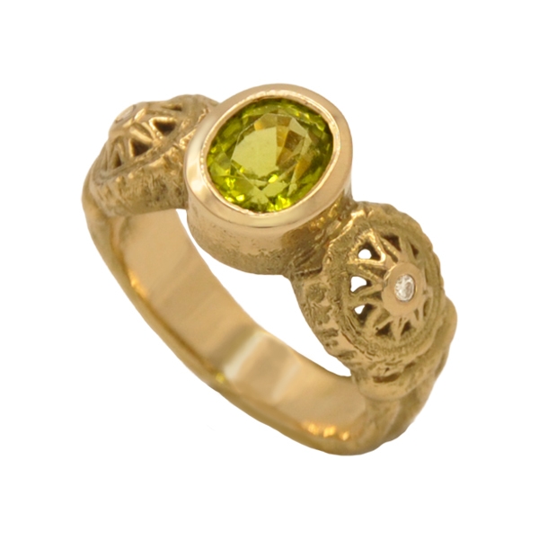 Bague peridot Octavia