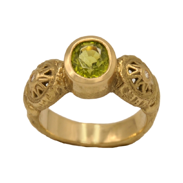 Bague peridot Octavia