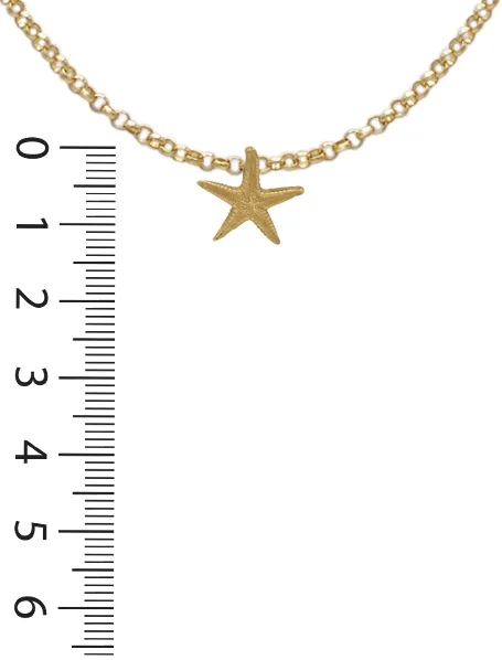 Pendentif petite étoile de mer