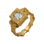 Bague aigue marine santa maria