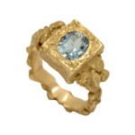 Bague aigue marine santa maria