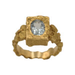 Bague aigue marine santa maria
