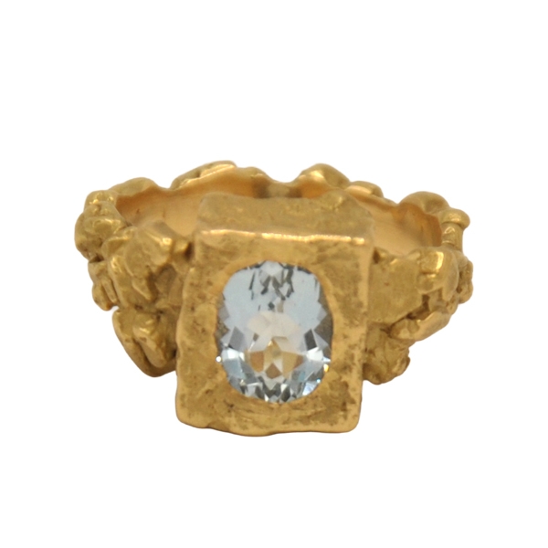 Bague aigue marine santa maria