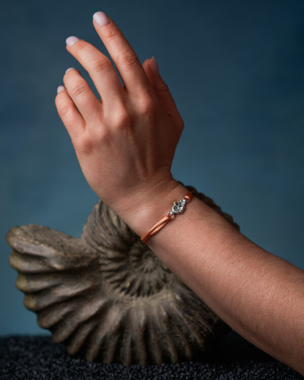 Bracelet argent 925 ammonite joaillerie taillandier