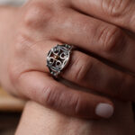 Bague templier argent 925 joaillerie taillandier