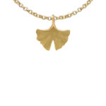 Pendentif feuille Ginkgo