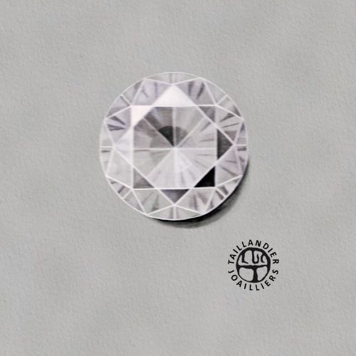 dessin diamant celia Taillandier