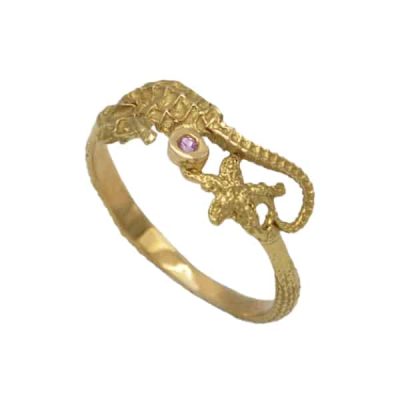 Bague hippocampe