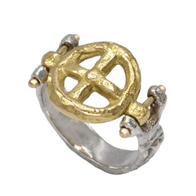 Bague Alceste or et argent