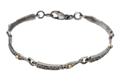 Bracelet-celte-Taillandier-joaillier-argent-et-or