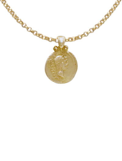 Médaille Étrusque or jaune 18K bijoux inspirés par l'Histoire Taillandier joaillier créateur Montbrison vente en ligne Loire 42 fabrication artisanale